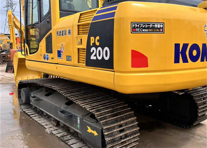 20 тонн дешевый подержанный экскаватор импортированный из Японии Komatsu Pc 200-8 с хорошей производительностью и низким рабочим временем