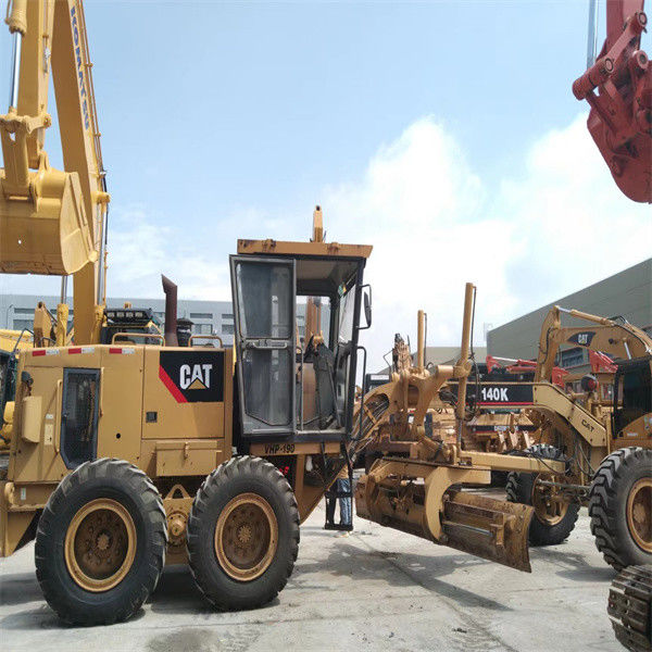 Caterpillar 140 Gc Motor Grader 17 Ton CAT 140K Подержанные Гейдеры для двигателей Caterpillar