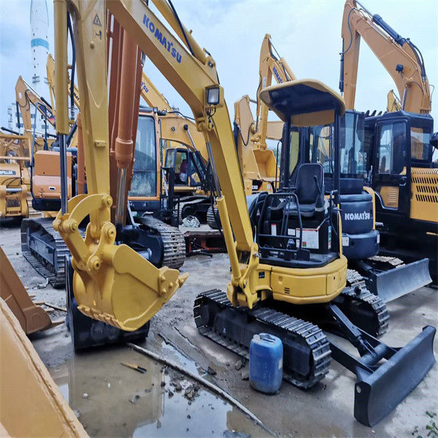 Низкая цена 3 тонны использованный Япония импортированный Komatsu pc 35 MR ползучий экскаватор с более коротким рабочим временем