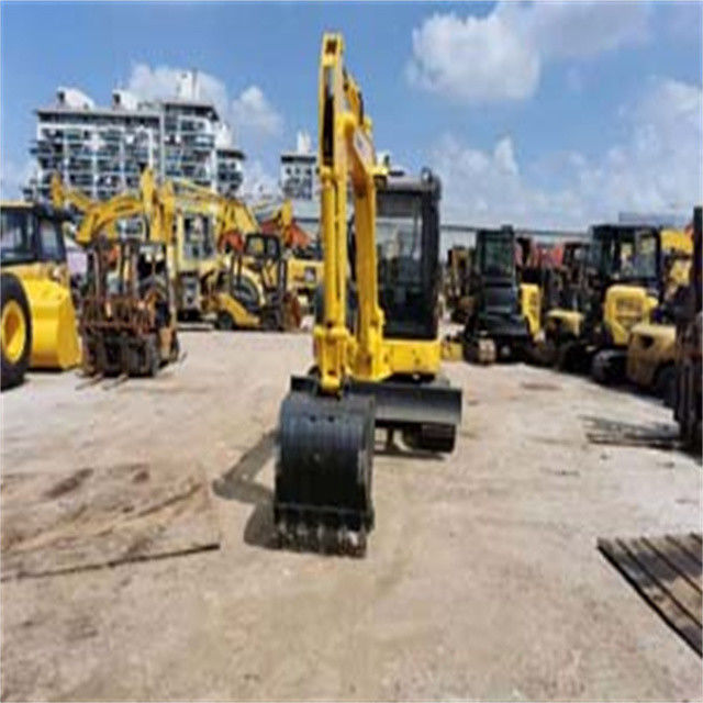 Высококачественный 6-тонный использованный японский экскаватор Komatsu pc 55 MR с более коротким рабочим временем