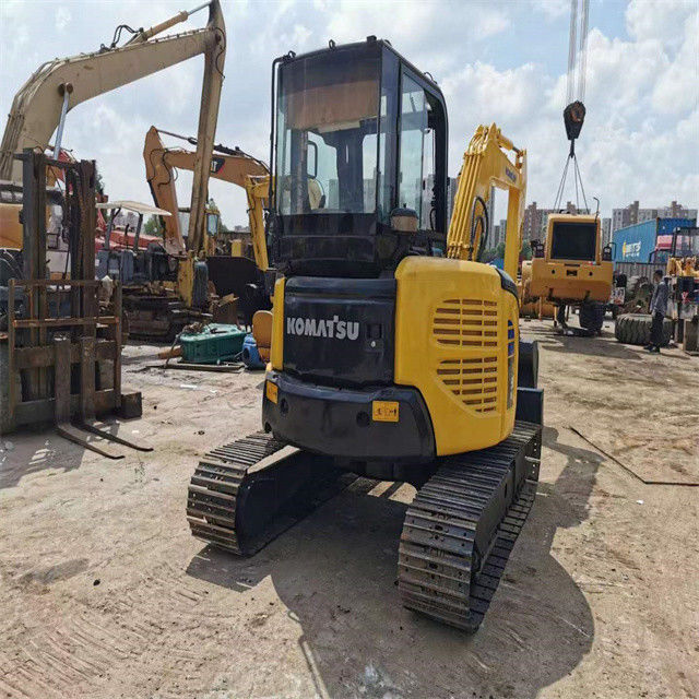 Высококачественный 6-тонный использованный японский экскаватор Komatsu pc 55 MR с более коротким рабочим временем