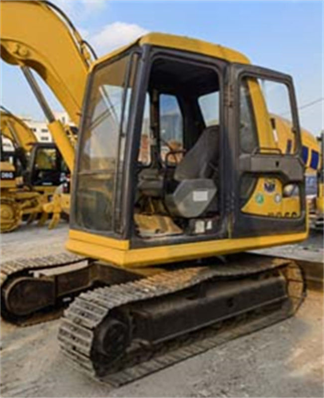 Высококачественный 6,3 тонны использованный Япония импортированный Komatsu pc 55 MR ползучий экскаватор с более коротким рабочим временем