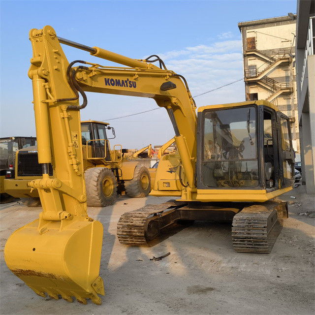 Высококачественный 6,3 тонны использованный Япония импортированный Komatsu pc 55 MR ползучий экскаватор с более коротким рабочим временем