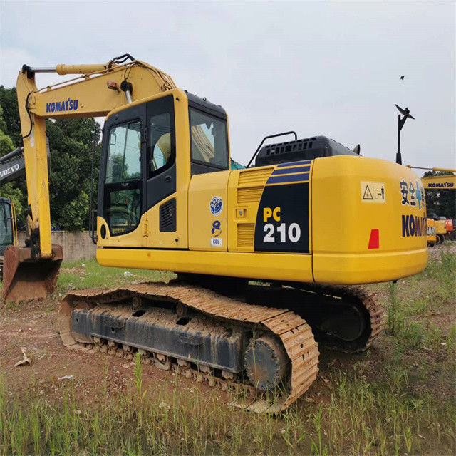 22 тонны использования Япония импортированный Komatsu pc 210 ползучий экскаватор с высоким качеством и коротким рабочим временем готовый к продаже
