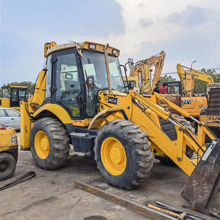8 тонн Jcb 4cx Загрузчик экскаватора экскаватор используется Великобритания 8.18t Используется компактный загрузчик
