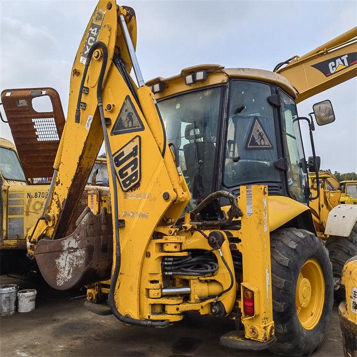 8 тонн Jcb 4cx Загрузчик экскаватора экскаватор используется Великобритания 8.18t Используется компактный загрузчик