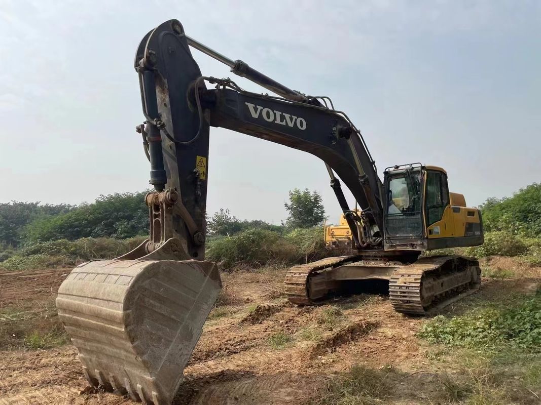 Швеция импортировала высококачественный Volvo EC350DL ползучий экскаватор используется почти новый