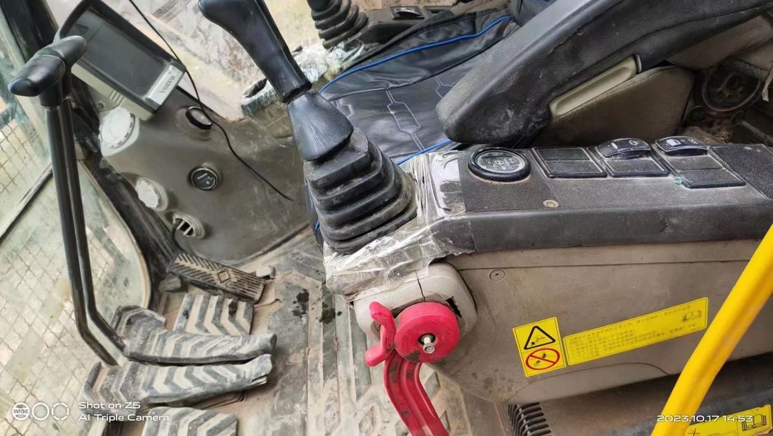 Швеция импортировала высококачественный Volvo EC350DL ползучий экскаватор используется почти новый