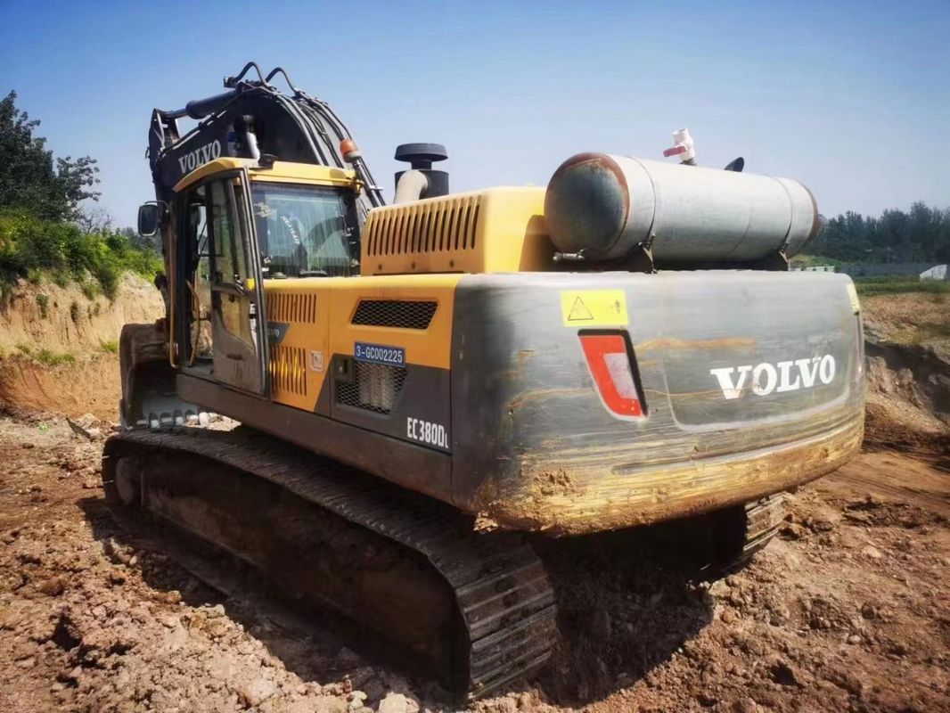 Швеция импортировала высококачественный Volvo EC380 ползучий экскаватор используется почти новый