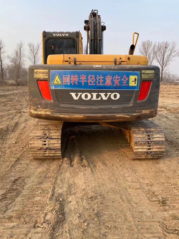 Швеция импортировала высококачественный Volvo EC140BL ползучий экскаватор используется почти новый 100% готовый