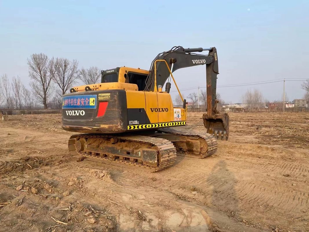 Швеция импортировала высококачественный Volvo EC140BL ползучий экскаватор используется почти новый 100% готовый