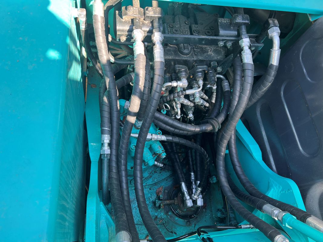 Эксплуатационный экскаватор Kobelco Sk140lc 8 Crawler Excavator Crane Вес 13,3 т