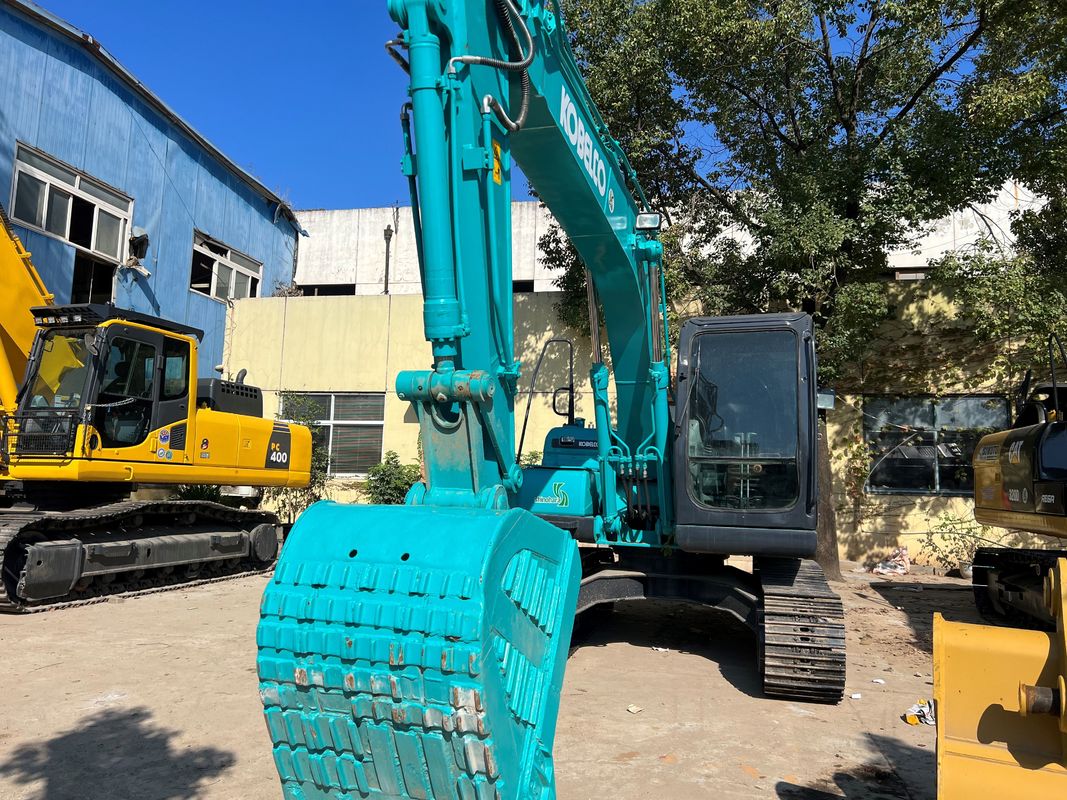 Эксплуатационный экскаватор Kobelco Sk140lc 8 Crawler Excavator Crane Вес 13,3 т