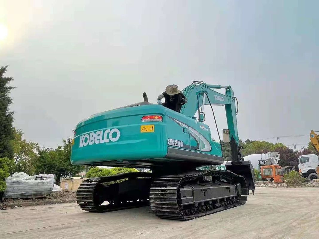 Продается гусеничный экскаватор Kobelco SK200 | 20-тонный подержанный экскаватор из Китая