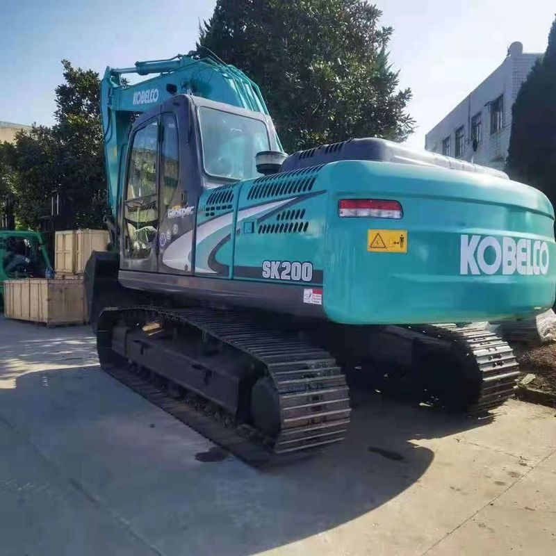 Продается гусеничный экскаватор Kobelco SK200 | 20-тонный подержанный экскаватор из Китая