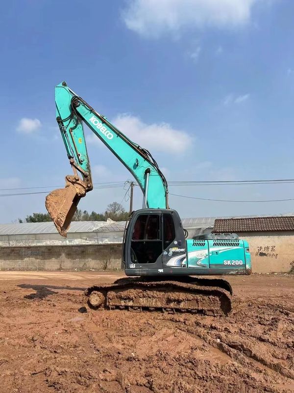 Обновленные экскаваторы Kobelco Sk200 8 Super X Yn12 Масса 21,8t 118kW Мощность двигателя