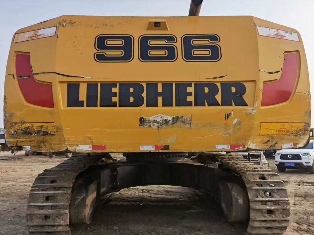 Использованный Liebherr R966 готов к работе и опытный немецкий импортированный в хорошем состоянии