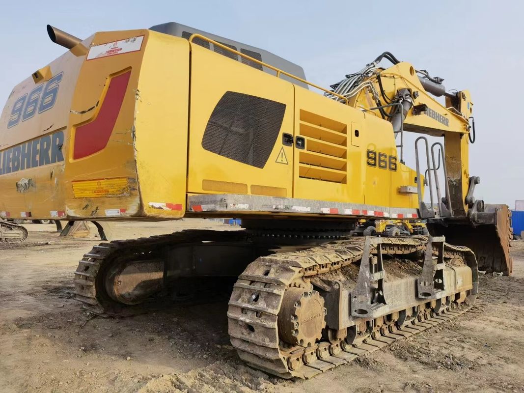 Использованный Liebherr R966 готов к работе и опытный немецкий импортированный в хорошем состоянии