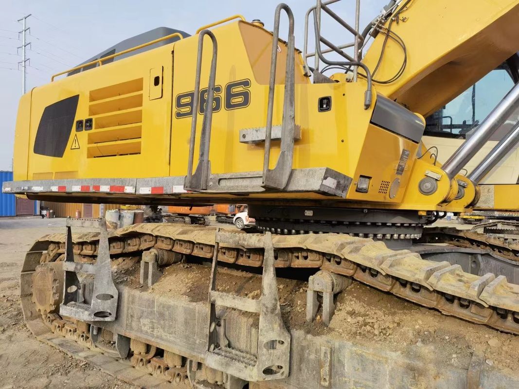 Использованный Liebherr R966 готов к работе и опытный немецкий импортированный в хорошем состоянии