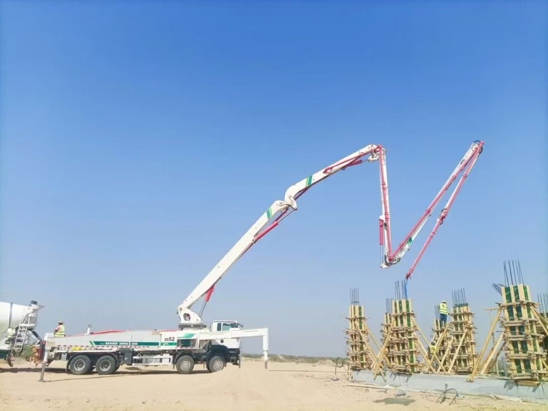 6×4 или 8×4 привод готовы к работе XCMG. HB37A 37 м бетонный насос грузовик для доставки бетона и налива