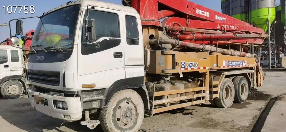 6×4 или 8×4 привод готовы к работе XCMG. HB37A 37 м бетонный насос грузовик для доставки бетона и налива