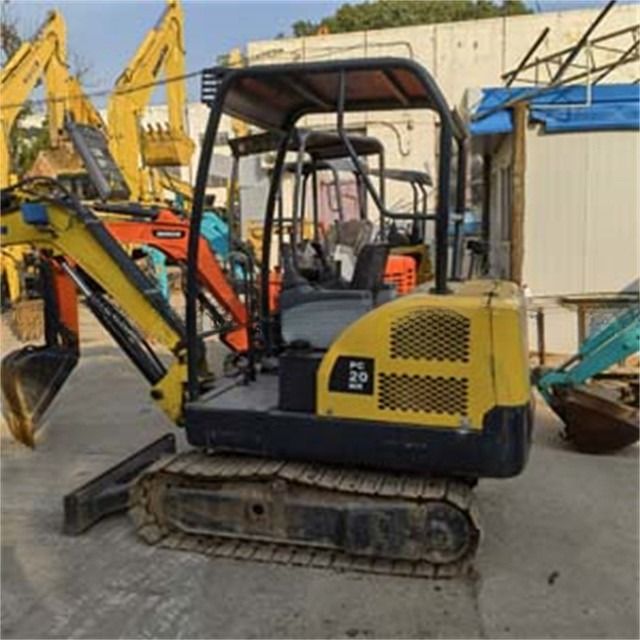 2 тонны использованная Япония Komatsu PC 20 MR Crawler экскаватор с низким рабочим временем и идеальным
