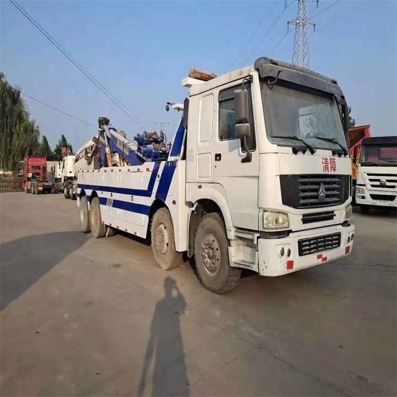 Небольшие часы использования Howo 6*4 Wrecker Tow Truck 8*4 Tow Body с сертификацией ISO9001 / CCC