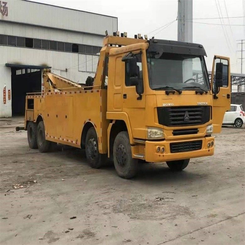 Небольшие часы использования Howo 6*4 Wrecker Tow Truck 8*4 Tow Body с сертификацией ISO9001 / CCC