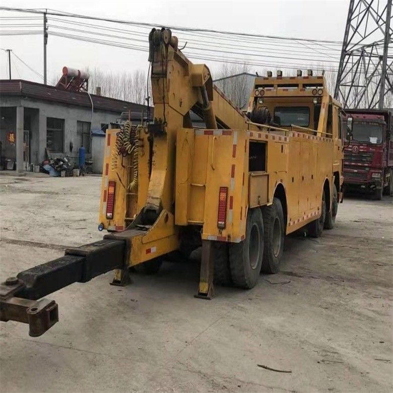 Небольшие часы использования Howo 6*4 Wrecker Tow Truck 8*4 Tow Body с сертификацией ISO9001 / CCC
