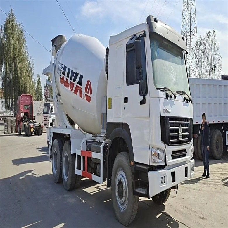 7M3/h Производительность использована HOWO Бетонный смеситель 6*4 371HP 375HP в хорошем состоянии