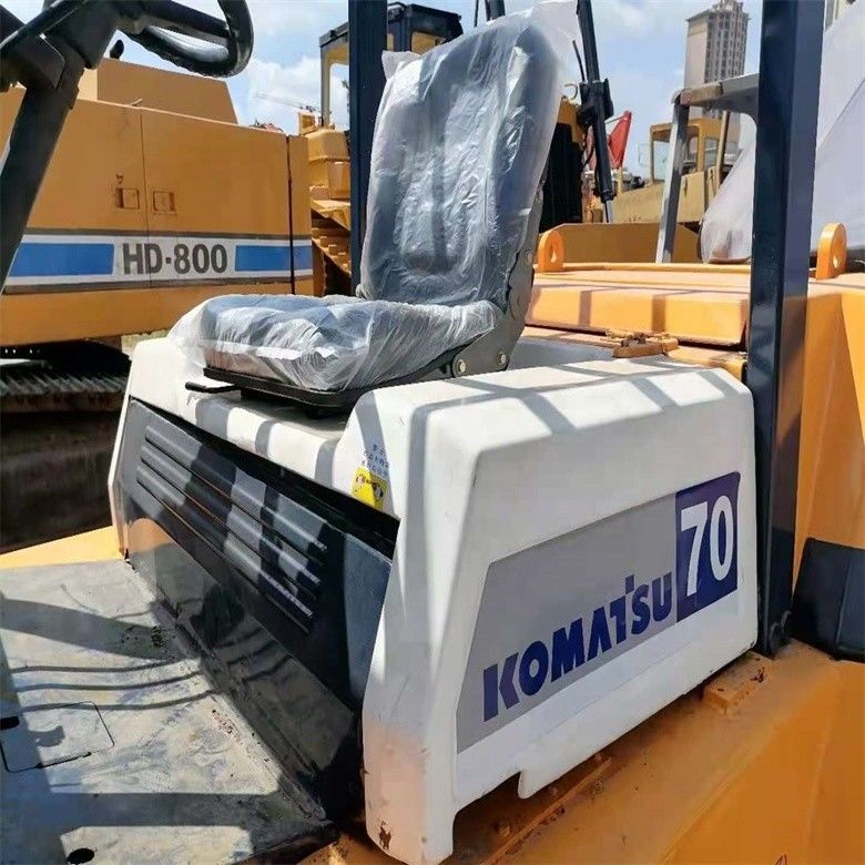 Вторая рука Япония Сделано Komatsu FD70 Дизельный вилочный погрузчик с и 7000 кг грузоподъемности
