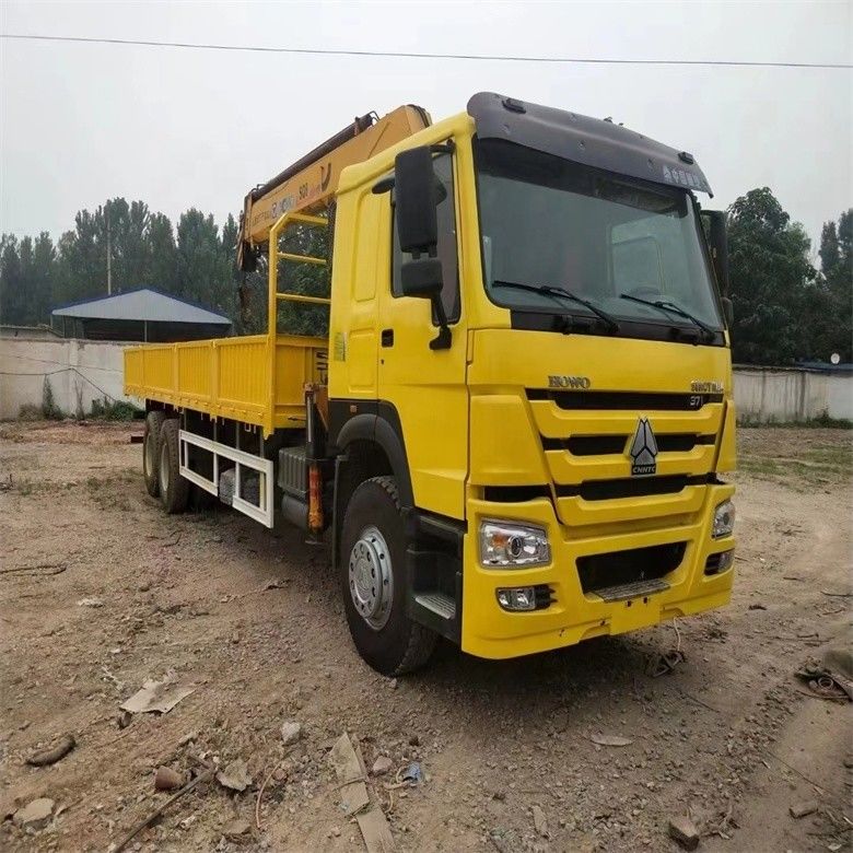 Мотор Sinotruk WD615 Модель 10-тонного грузовика Монтируемый кран с оригинальным гидравлическим цилиндром