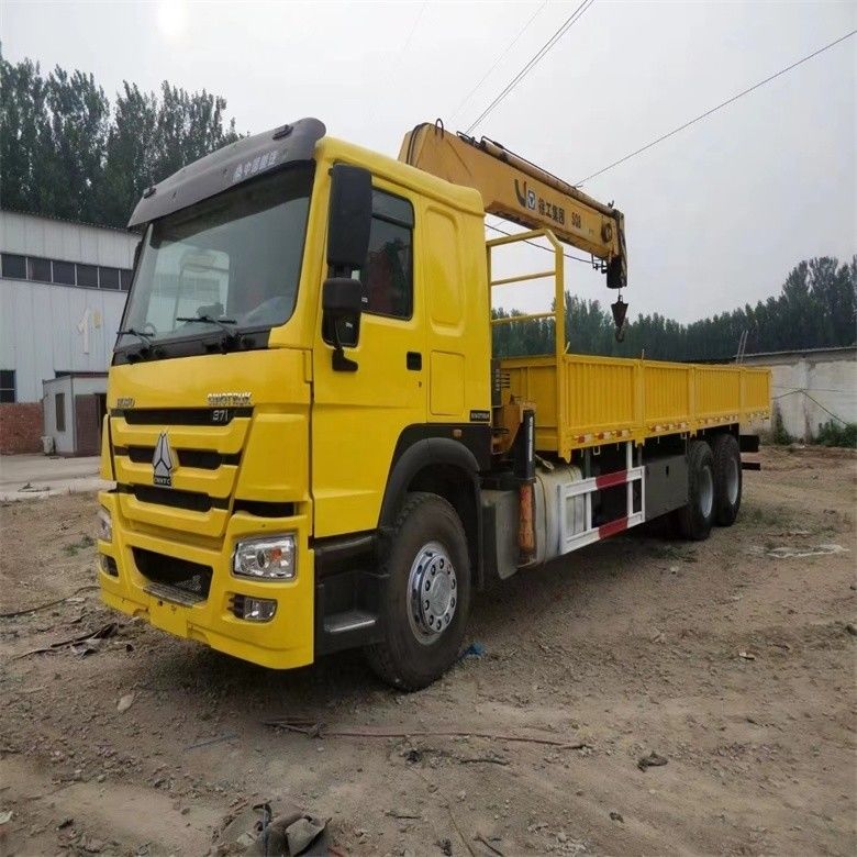Мотор Sinotruk WD615 Модель 10-тонного грузовика Монтируемый кран с оригинальным гидравлическим цилиндром