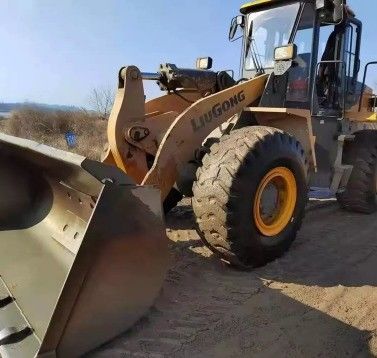 2019 Front End Loader Liugong ZL50CN Тип колеса Используемые машины для 5 тонн землеустройства