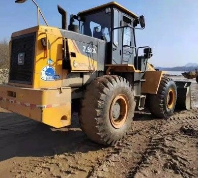 2019 Front End Loader Liugong ZL50CN Тип колеса Используемые машины для 5 тонн землеустройства