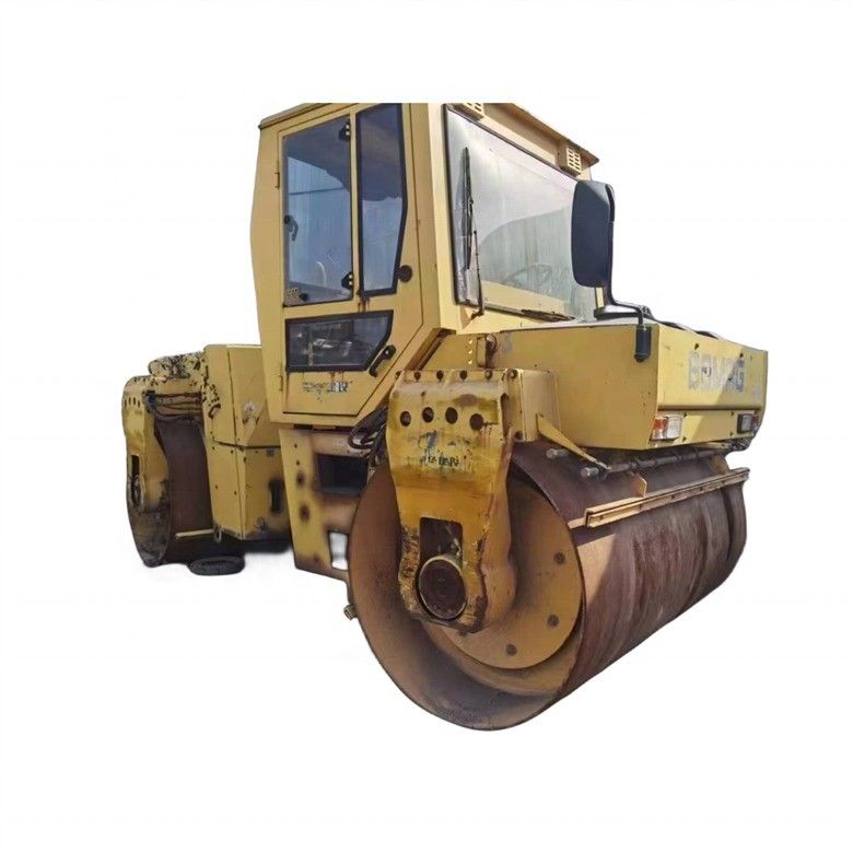 10 т рабочая масса используемый BOMAG BW 202 AHD-2 дорожный ролик и производительность гарантирована