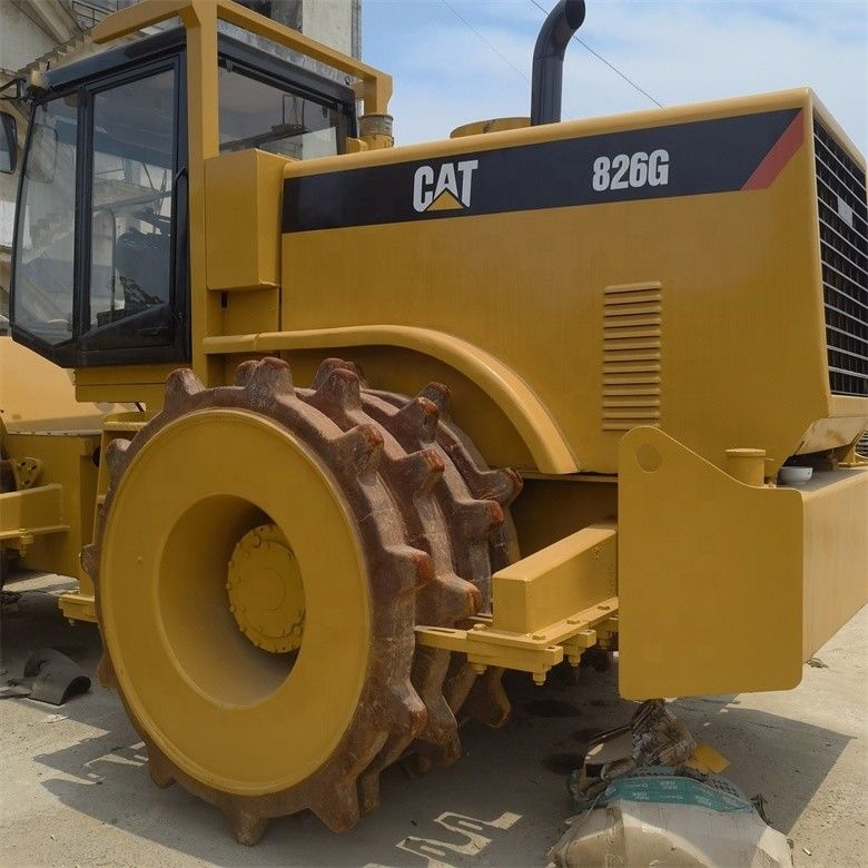 35 тонн использованный Caterpillar Cat 826G компрессор в отличном состоянии Оригинальный цвет Япония