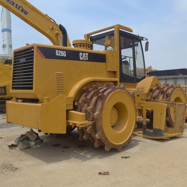35 тонн использованный Caterpillar Cat 826G компрессор в отличном состоянии Оригинальный цвет Япония