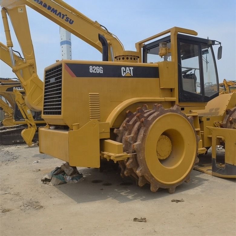 35 тонн использованный Caterpillar Cat 826G компрессор в отличном состоянии Оригинальный цвет Япония