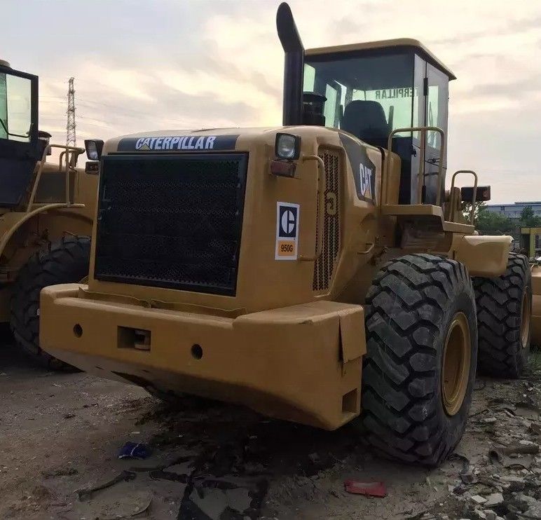 Разгрузка 5 тонн вторая рука Япония Caterpillar 950G загрузчик использованный Cat 950 ручной колесный загрузчик