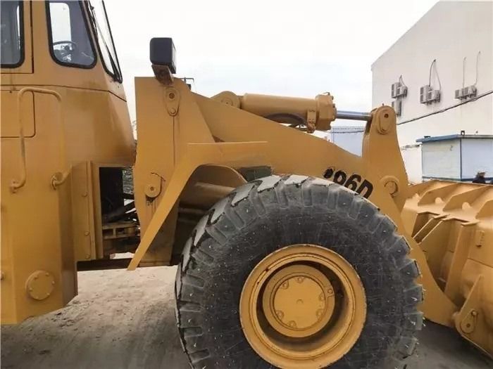 Высокомощный японский подержанный погрузчик Cat 966D в хорошем состоянии для тяжелой работы