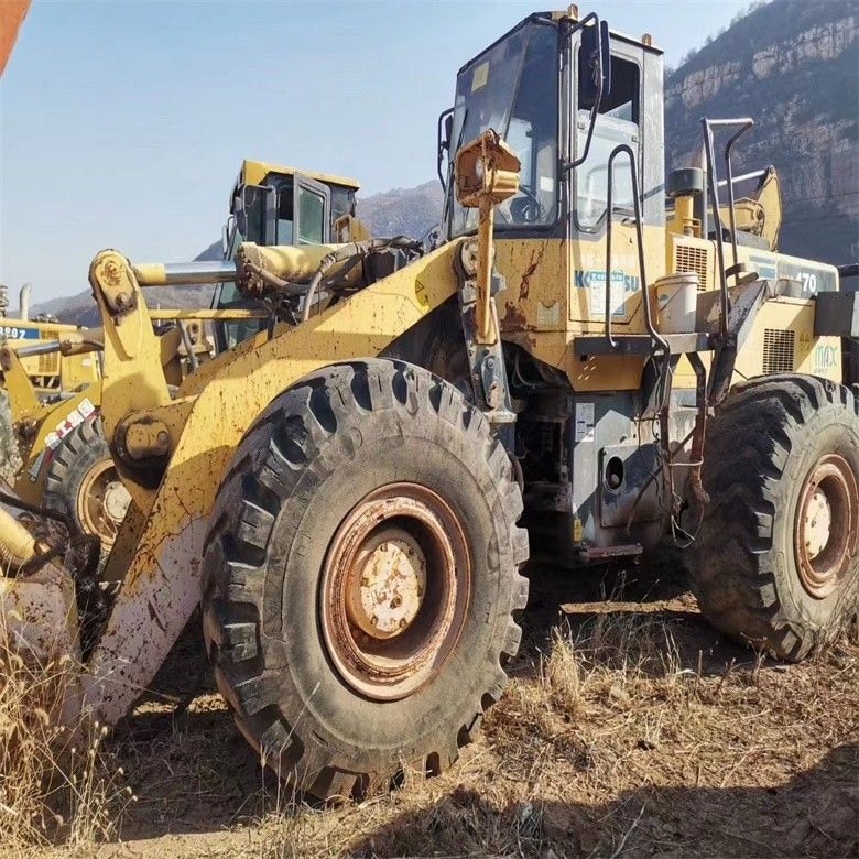 Отличный 2016 Komatsu WA470-3 колесный погрузчик 6,5 кубической вместимостью 23 тонны груз доступный