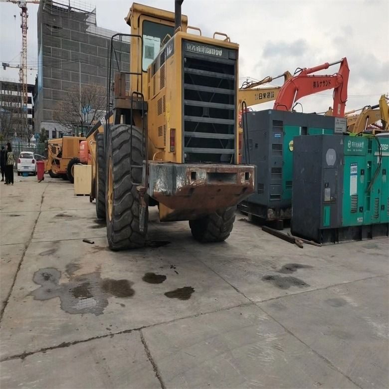 Строительство 12 тонн Использованный Komatsu WA600-3 колесный погрузчик 600 Модель тяжелый передний загрузчик WA600-6