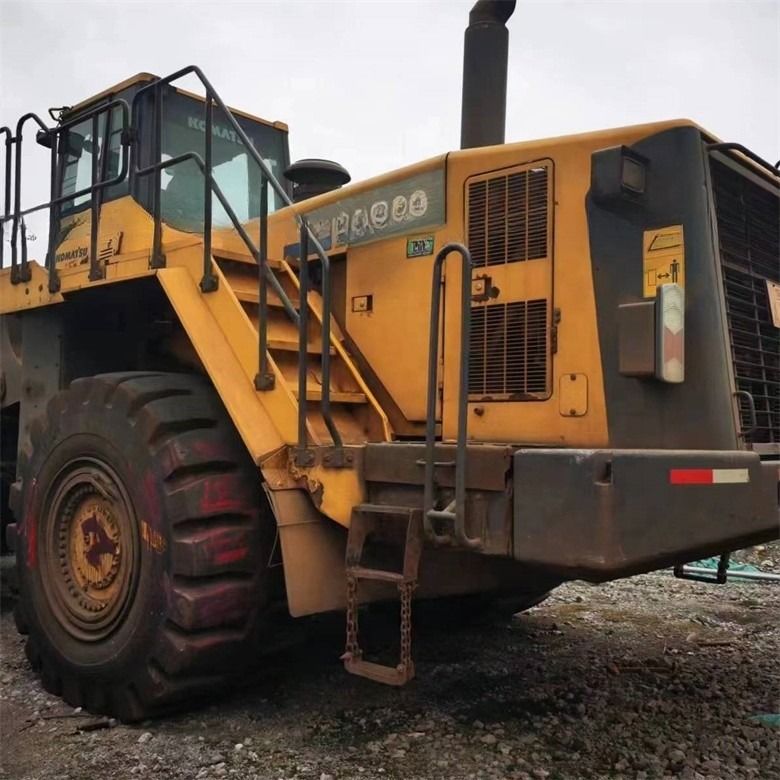 Розничная торговля WA600-6 Подержанный грузовик на колесах Komatsu WA600-3 Второй ручной грузовик в хорошем состоянии