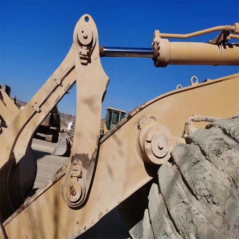 Использованный Caterpillar CAT 988G 988 50 тонн колесный погрузчик с максимальной высотой разряда 4,46 м