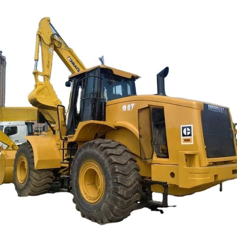 24 тонны Оригинальные колесные погрузчики Cat 966H из Японии для розничной продажи в короткие рабочие часы