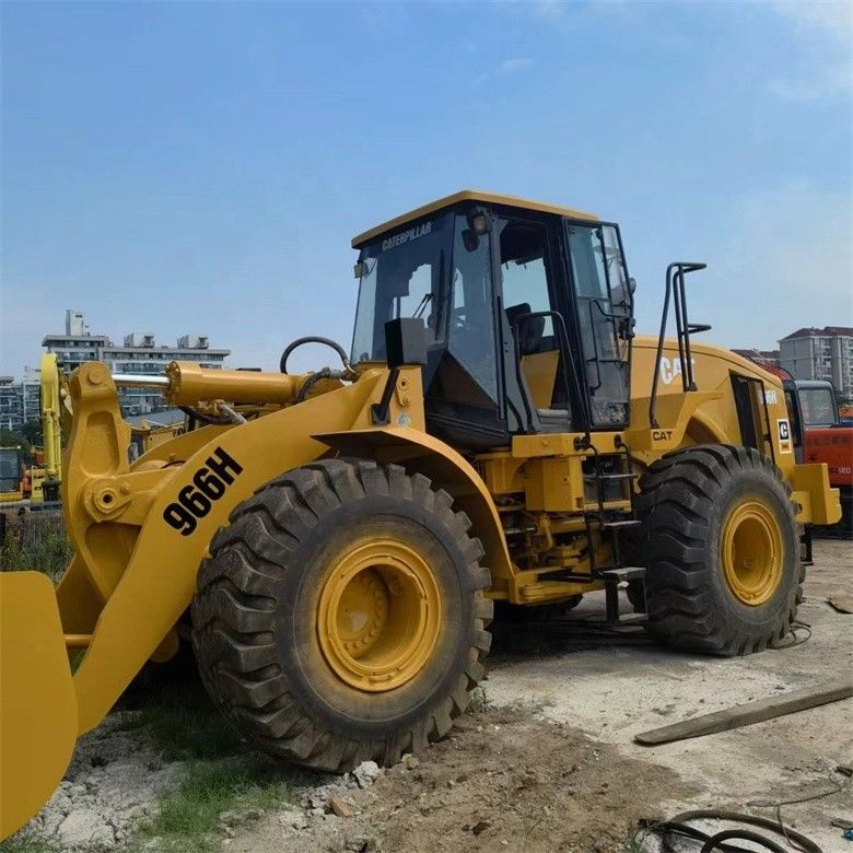 24 тонны Оригинальные колесные погрузчики Cat 966H из Японии для розничной продажи в короткие рабочие часы
