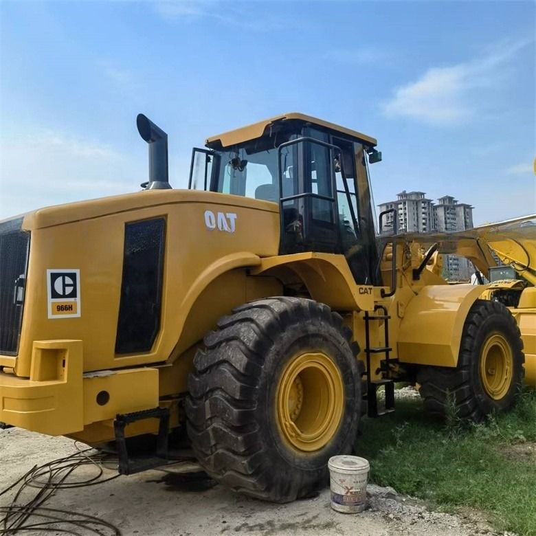 24 тонны Оригинальные колесные погрузчики Cat 966H из Японии для розничной продажи в короткие рабочие часы