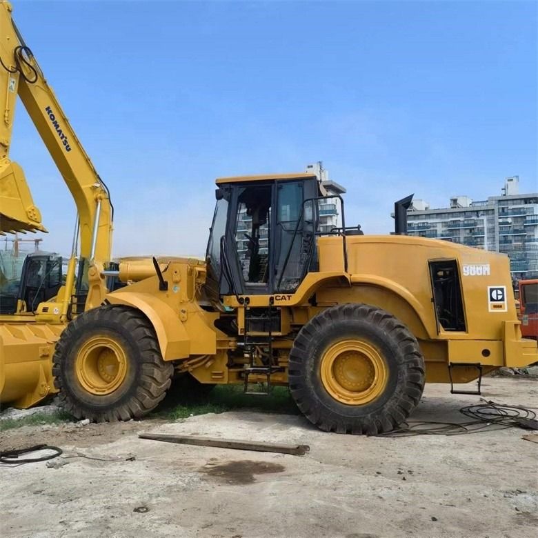 24 тонны Оригинальные колесные погрузчики Cat 966H из Японии для розничной продажи в короткие рабочие часы