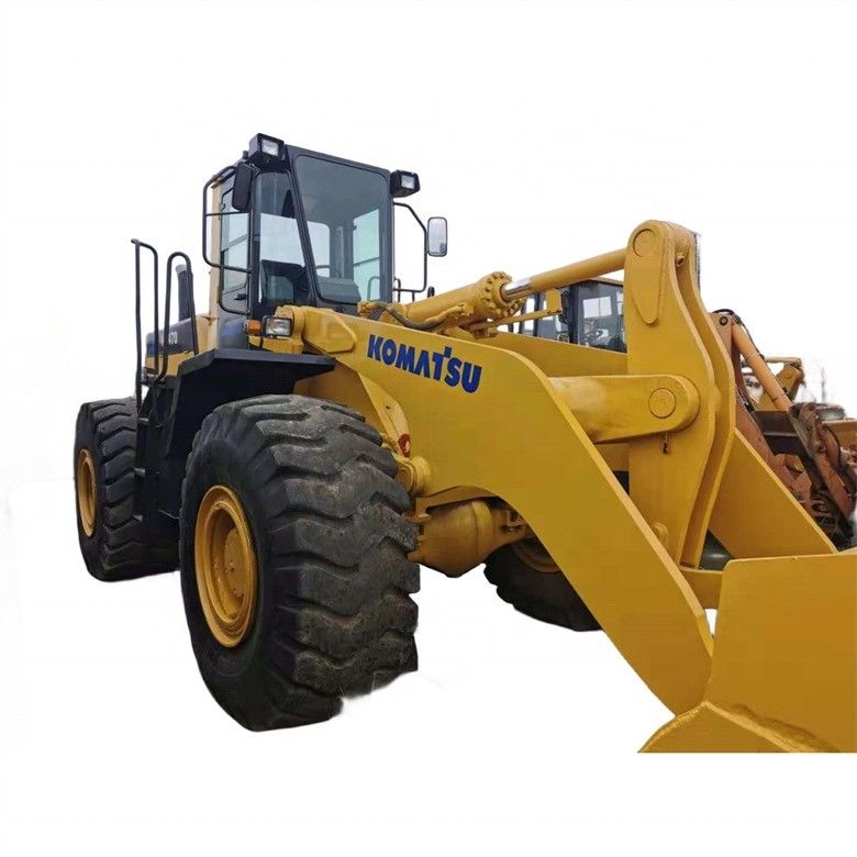 Высококачественный грузовик Komatsu WA470-3 с номинальной нагрузкой 7 тонн и водоизмещением 11 л из Японии